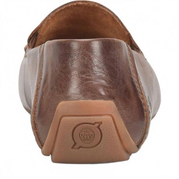 NEW BORN men's marcel slip on in dk brown nut